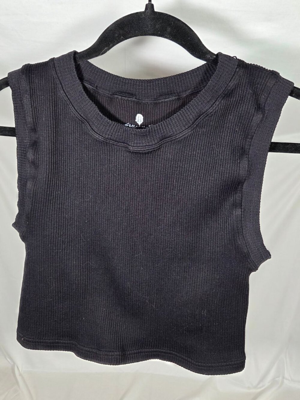 FP Movement by Free People Black Free Throw Muscle Tank Top